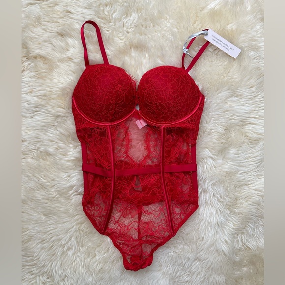 Victoria’s Secret Very Sexy Push Up Teddy Size M - Picture 1 of 9